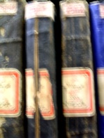 Old folio volumes